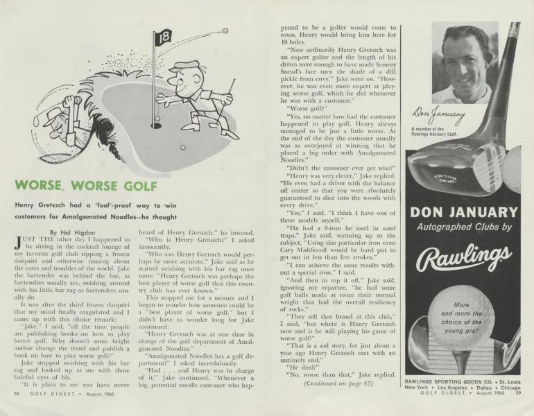 WORSE, WORSE GOLF