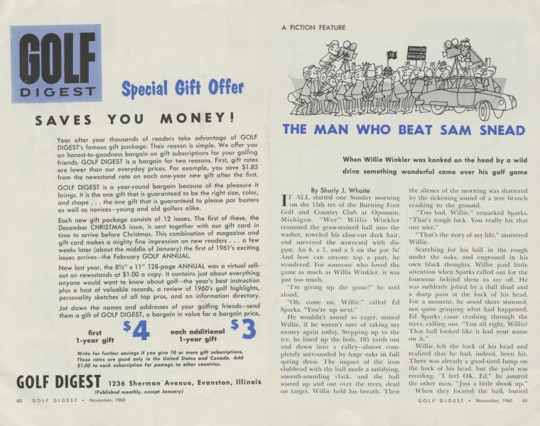 THE MAN WHO BEAT SAM SNEAD