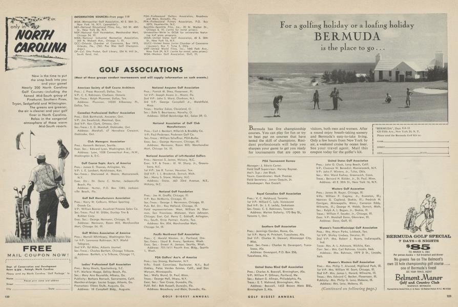 GOLF ASSOCIATIONS