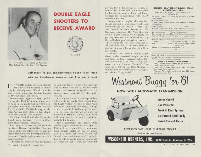 DOUBLE EAGLE SHOOTERS TO RECEIVE AWARD