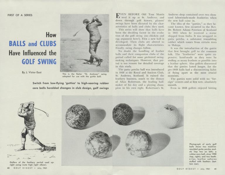 How BALLS and CLUBS Have Influenced the GOLF SWING