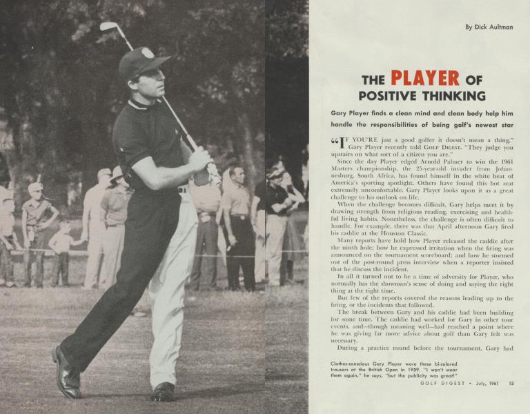 THE PLAYER OF POSITIVE THINKING