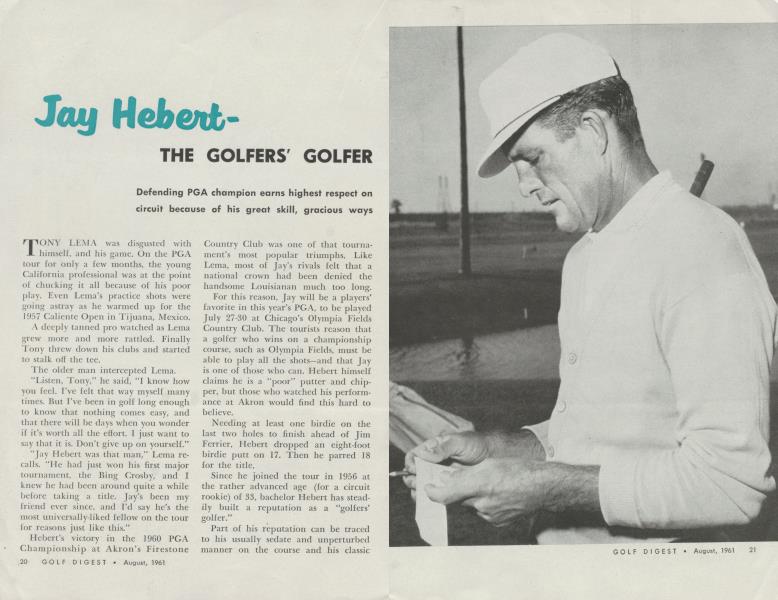 Jay Hebert-THE GOLFERS' GOLFER