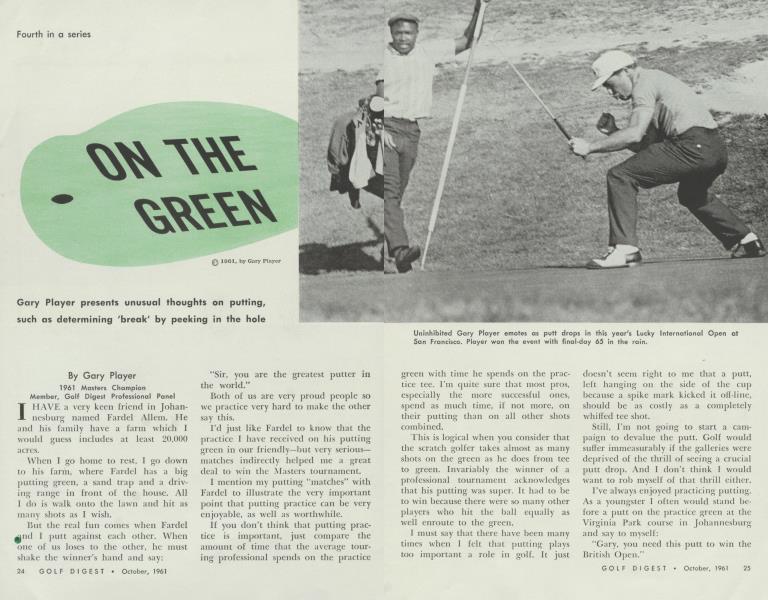 ON THE GREEN