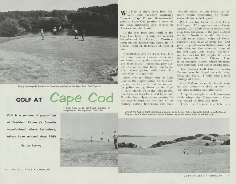 GOLF AT Cape Cod