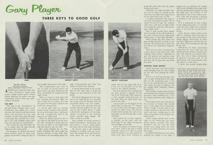 Gary Player - Three Keys To Good Golf