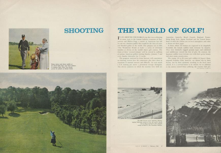 Shooting the World of Golf!