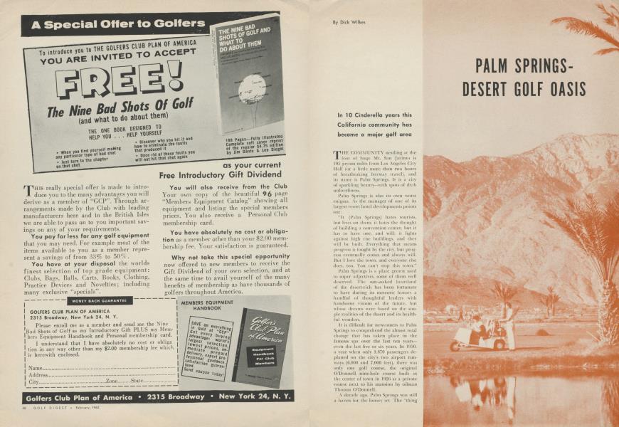 PALM SPRINGS-DESERT GOLF OASIS