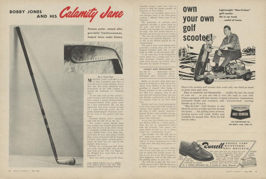 Bobby Jones and His Calamity Jane