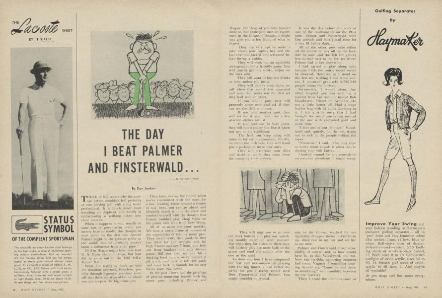 The Day I Beat Palmer and Finsterwald...