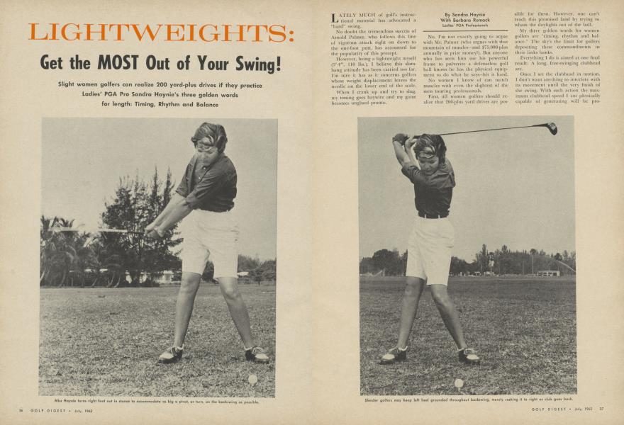 LIGHTWEIGHTS: Get the MOST Out of Your Swing!