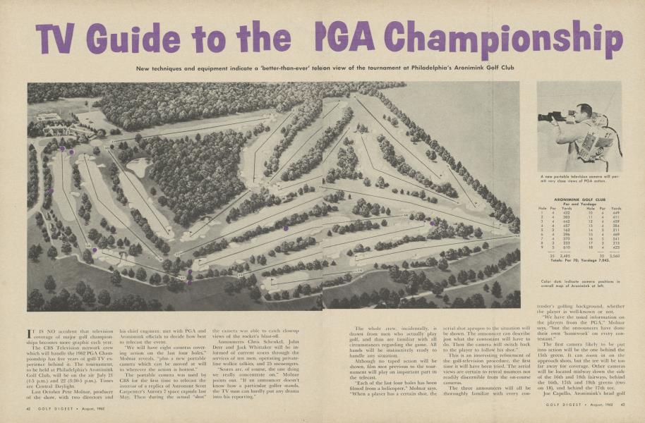 TV Guide to the PGA Championship