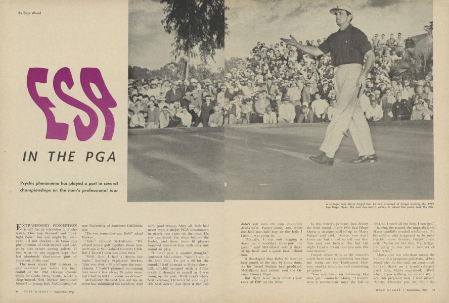 ESP IN THE PGA