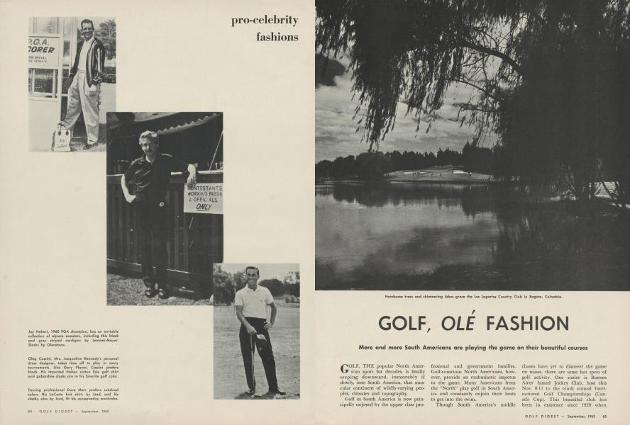 GOLF, OLE FASHION