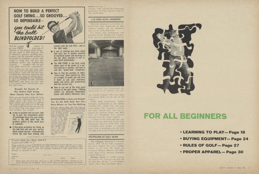 FOR ALL BEGINNERS