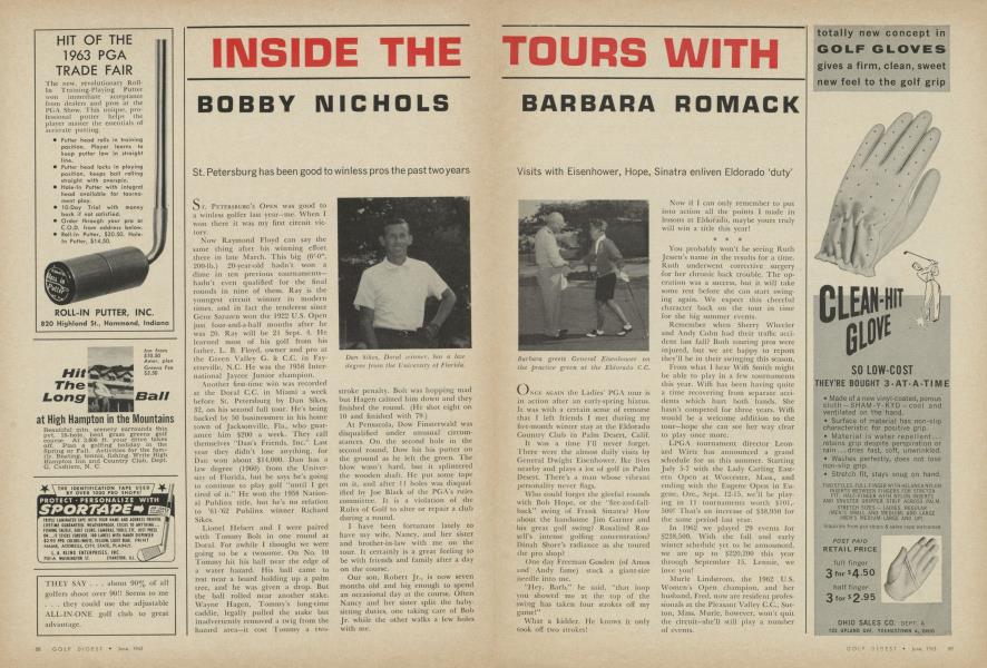 INSIDE THE TOURS WITH BARBARA ROMACK