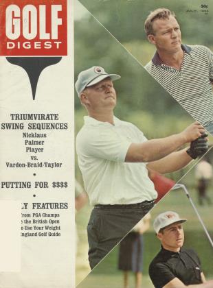 SCRATCH SHEET FOR THE 1963 PGA CHAMPIONSHIP | Golf Digest | JULY 1963