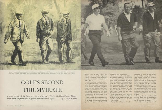 GOLF'S SECOND TRIUMVIRATE