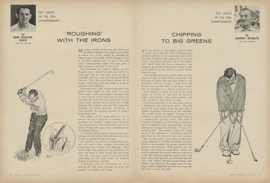 ​KEY SHOTS IN THE PGA CHAMPIONSHIP
