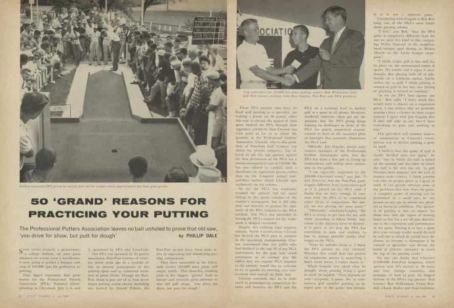 50 ‘GRAND’ REASONS FOR PRACTICING YOUR PUTTING