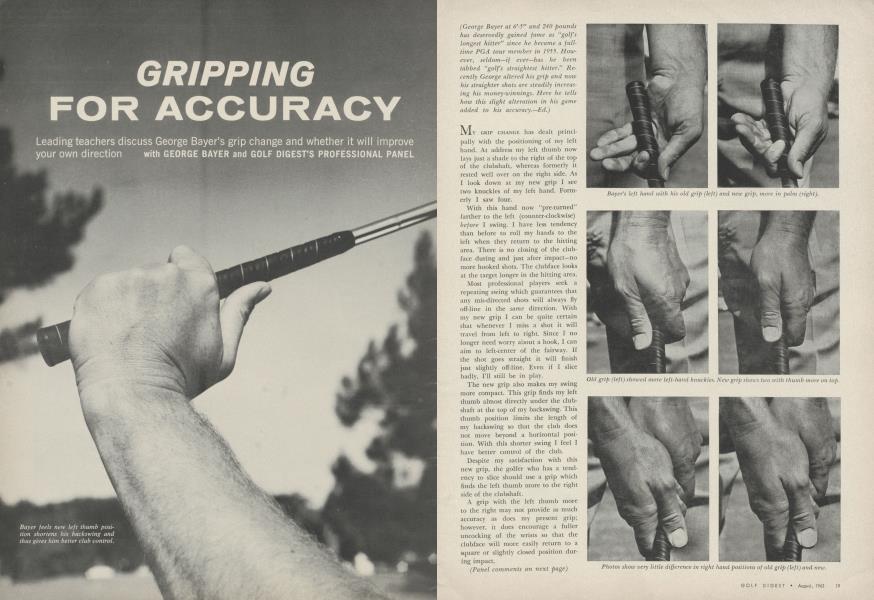 GRIPPING FOR ACCURACY