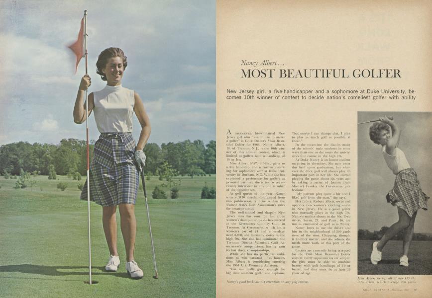 MOST BEAUTIFUL GOLFER