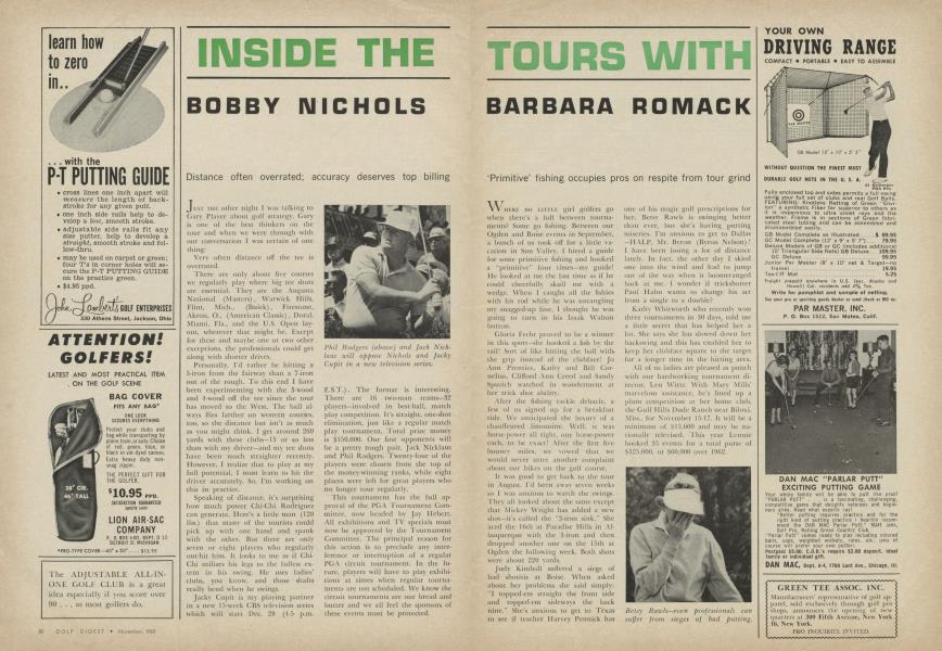 INSIDE THE TOURS WITH BARBARA ROMACK