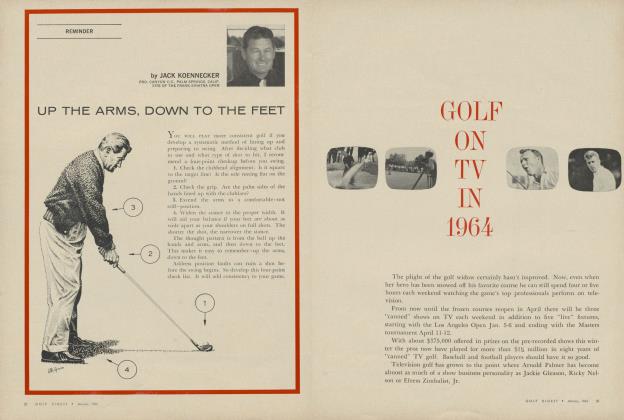 GOLF ON TV IN 1964