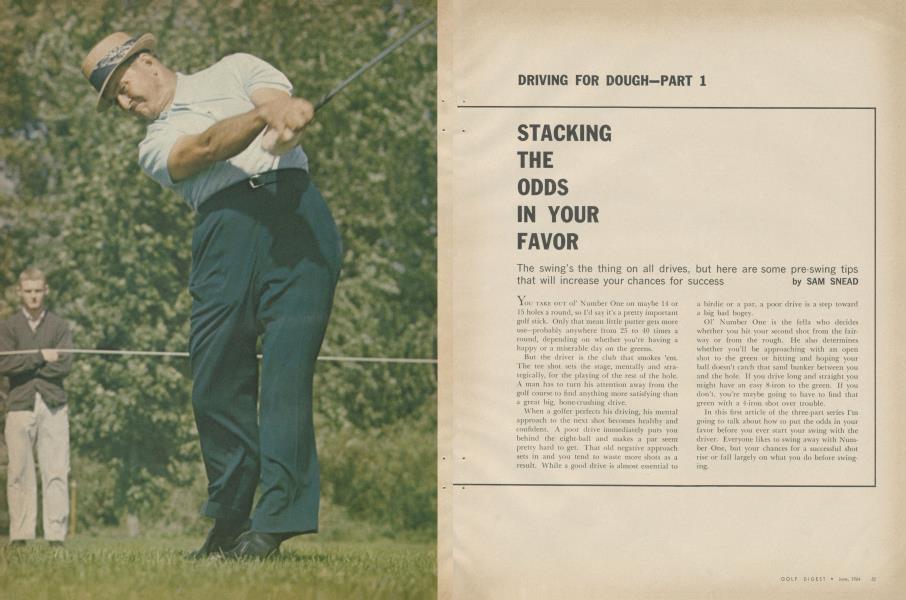 STACKING THE ODDS IN YOUR FAVOR