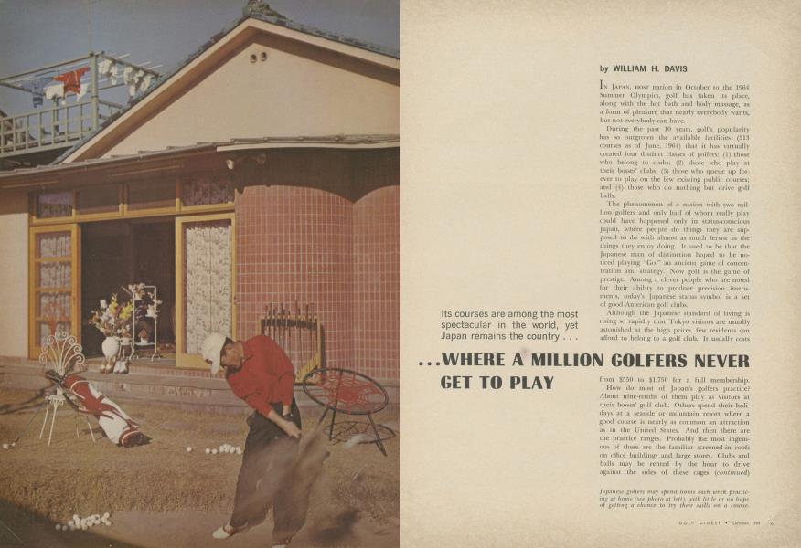 ...WHERE A MILLION GOLFERS NEVER GET TO PLAY