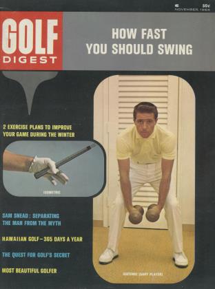 NOVEMBER 1964 | Golf Digest
