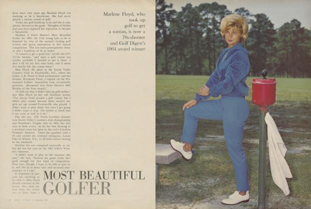 MOST BEAUTIFUL GOLFER
