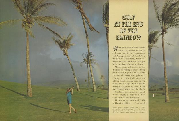 GOLF AT THE END OF THE RAINBOW