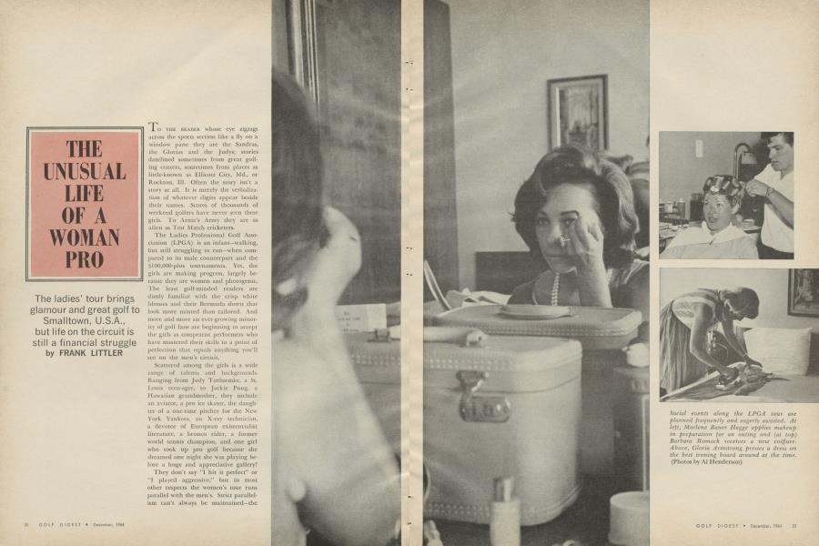 THE UNUSUAL LIFE OF A WOMEN PRO