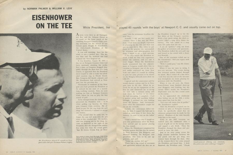 EISENHOWER ON THE TEE