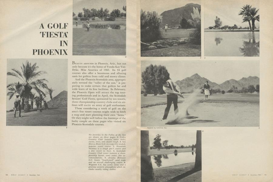 A GOLF FIESTA’ IN PHOENIX