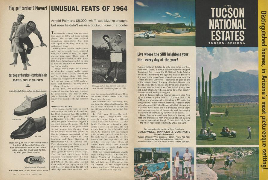 UNUSUAL FEATS OF 1964