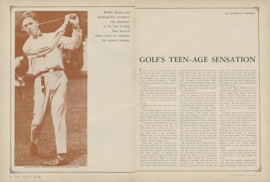 GOLFS TEEN-AGE SENSATION