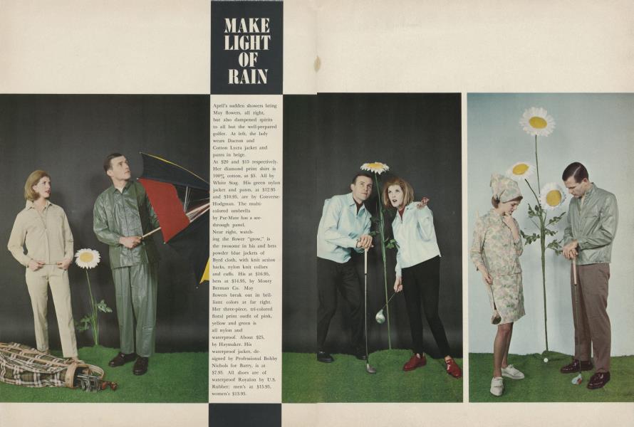 MAKE LIGHT OF RAIN