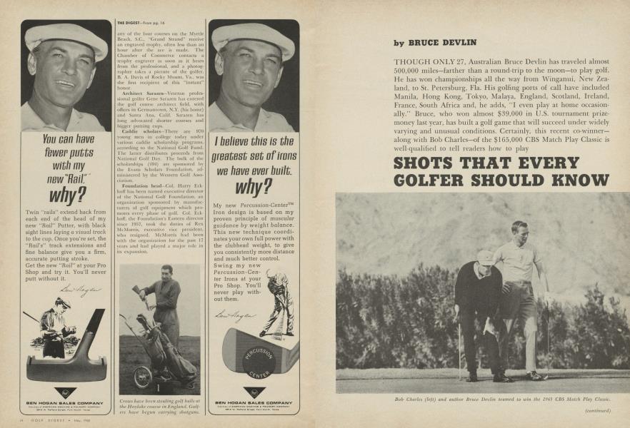 SHOTS THAT EVERY GOLFER SHOULD KNOW