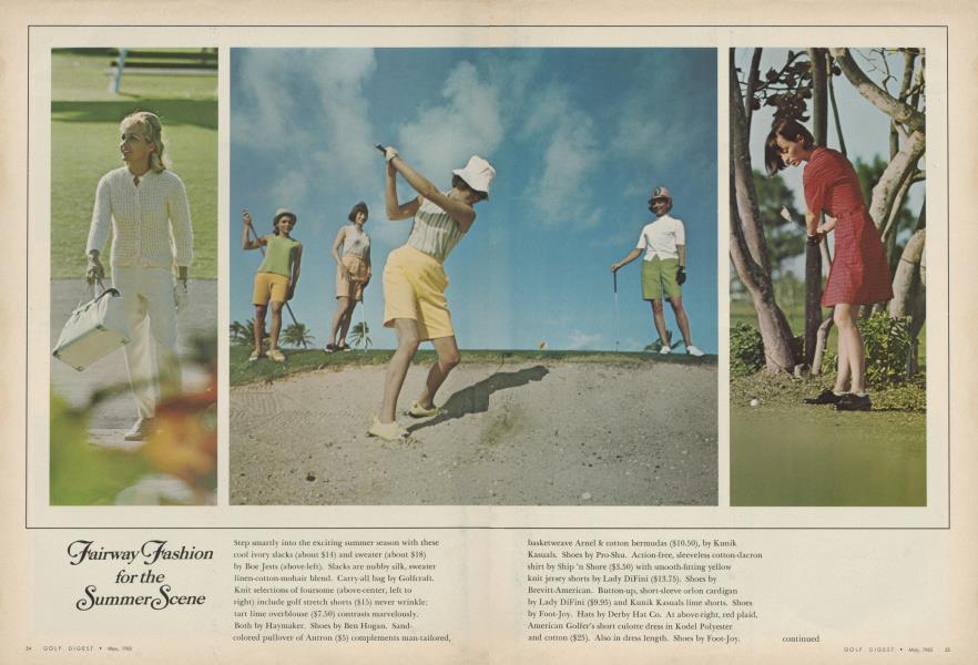 Fairway Fashion for the Summer Scene