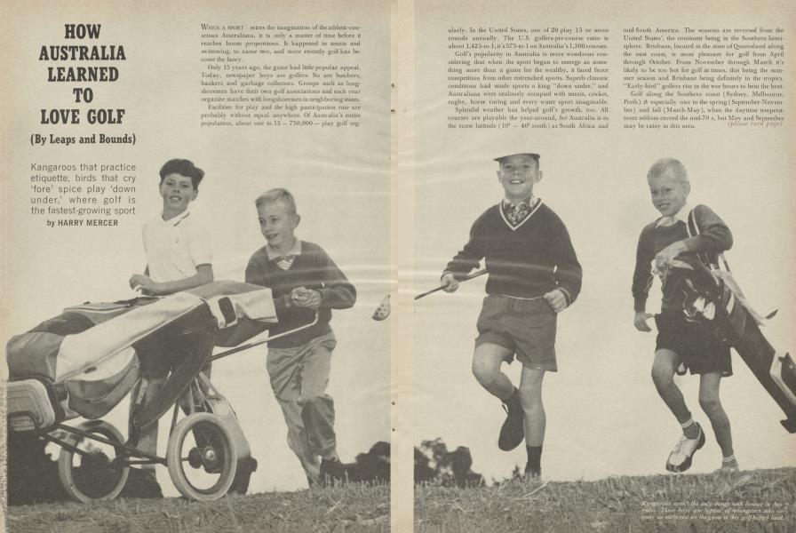 HOW AUSTRALIA LEARNED TO LOVE GOLF (By Leaps and Bounds)