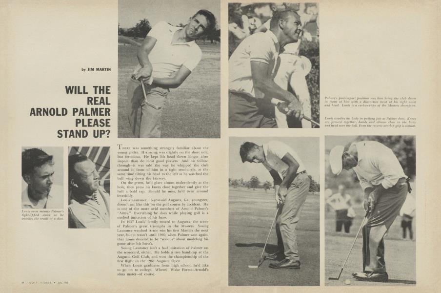 WILL THE REAL ARNOLD PALMER PLEASE STAND UP?