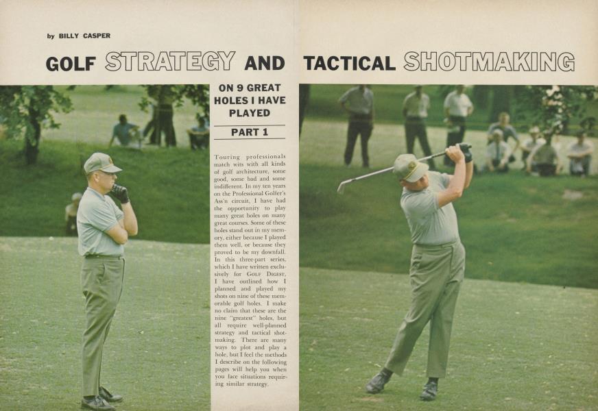 ON 9 GREAT HOLES I HAVE PLAYED