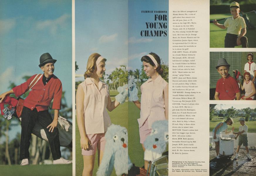 FAIRWAY FASHIONS FOR YOUNG CHAMPS