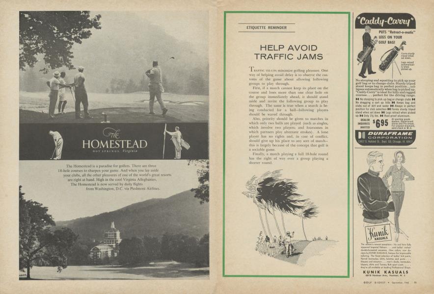 HELP AVOID TRAFFIC JAMS
