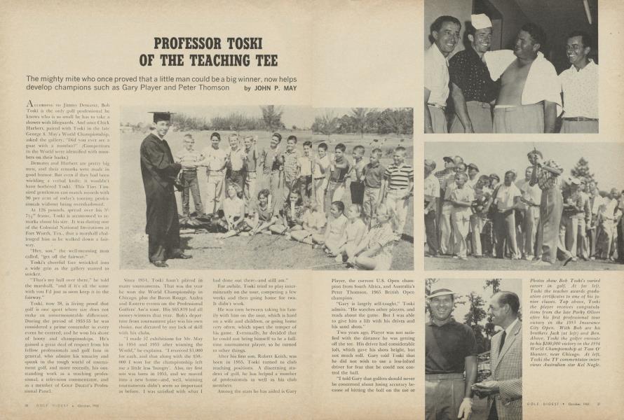 PROFESSOR TOSKI OF THE TEACHING TEE