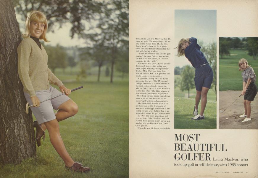 MOST BEAUTIFUL GOLFER