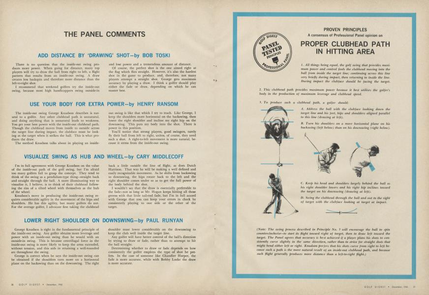 THE PANEL COMMENTS