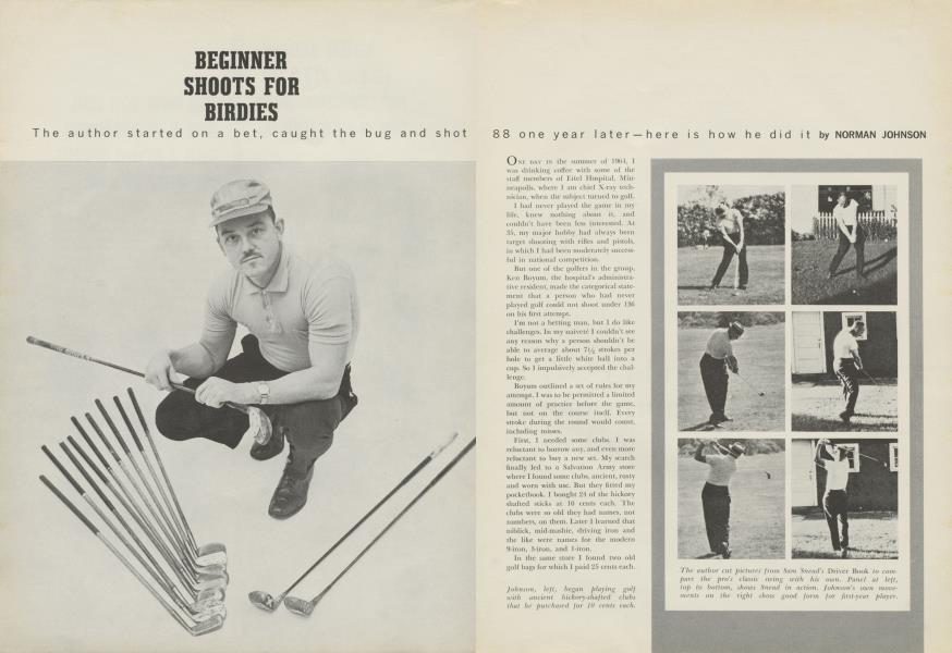BEGINNER SHOOTS FOR BIRDIES